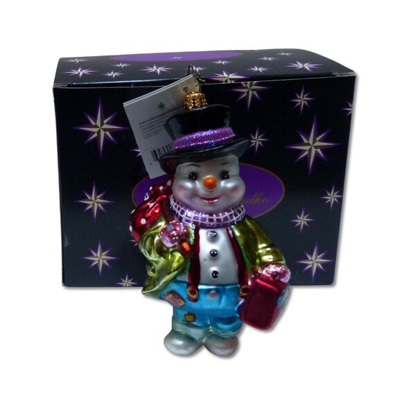 Christopher Radko Snobo Christmas Ornament New in Box Vintage - Picture 1 of 7